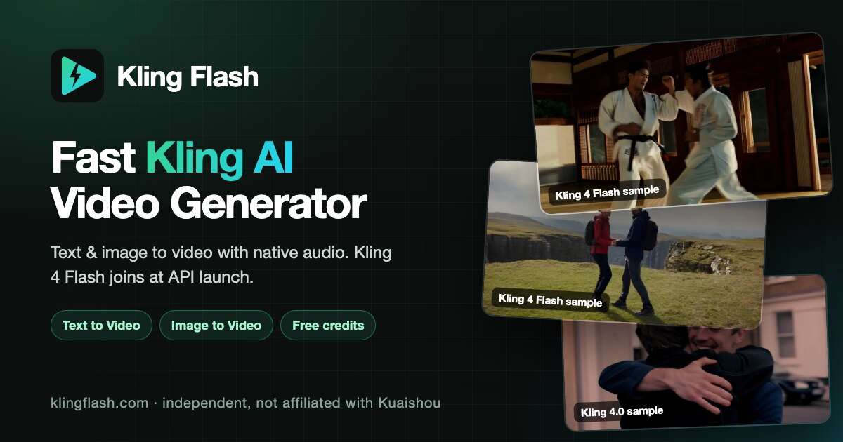 Kling Flash AI Video Generator